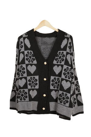 Cardigan imprimé