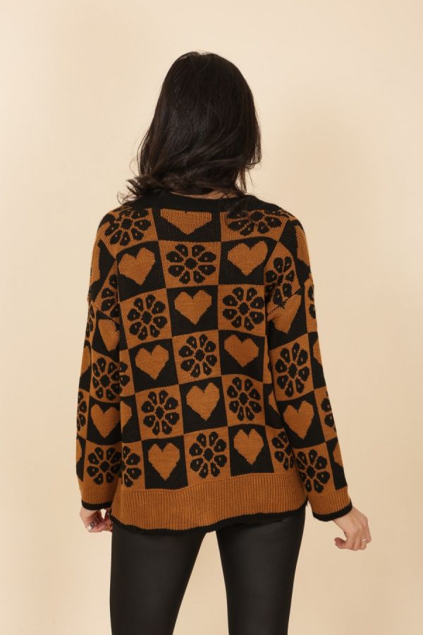 Cardigan imprimé