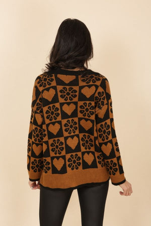 Cardigan imprimé