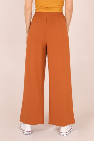 Pantalon large fluide